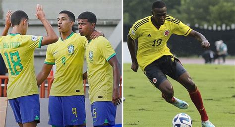 colombia vs brasil sub 15